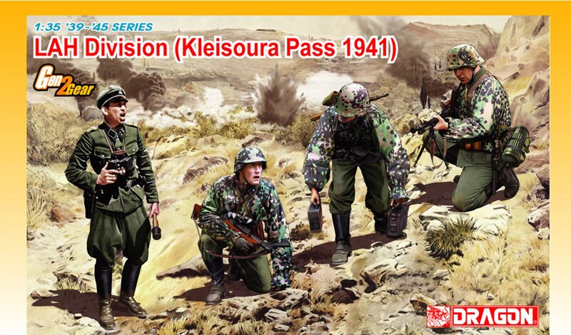 модель Нем.дивизия Lah Kleisoura Pass 1941